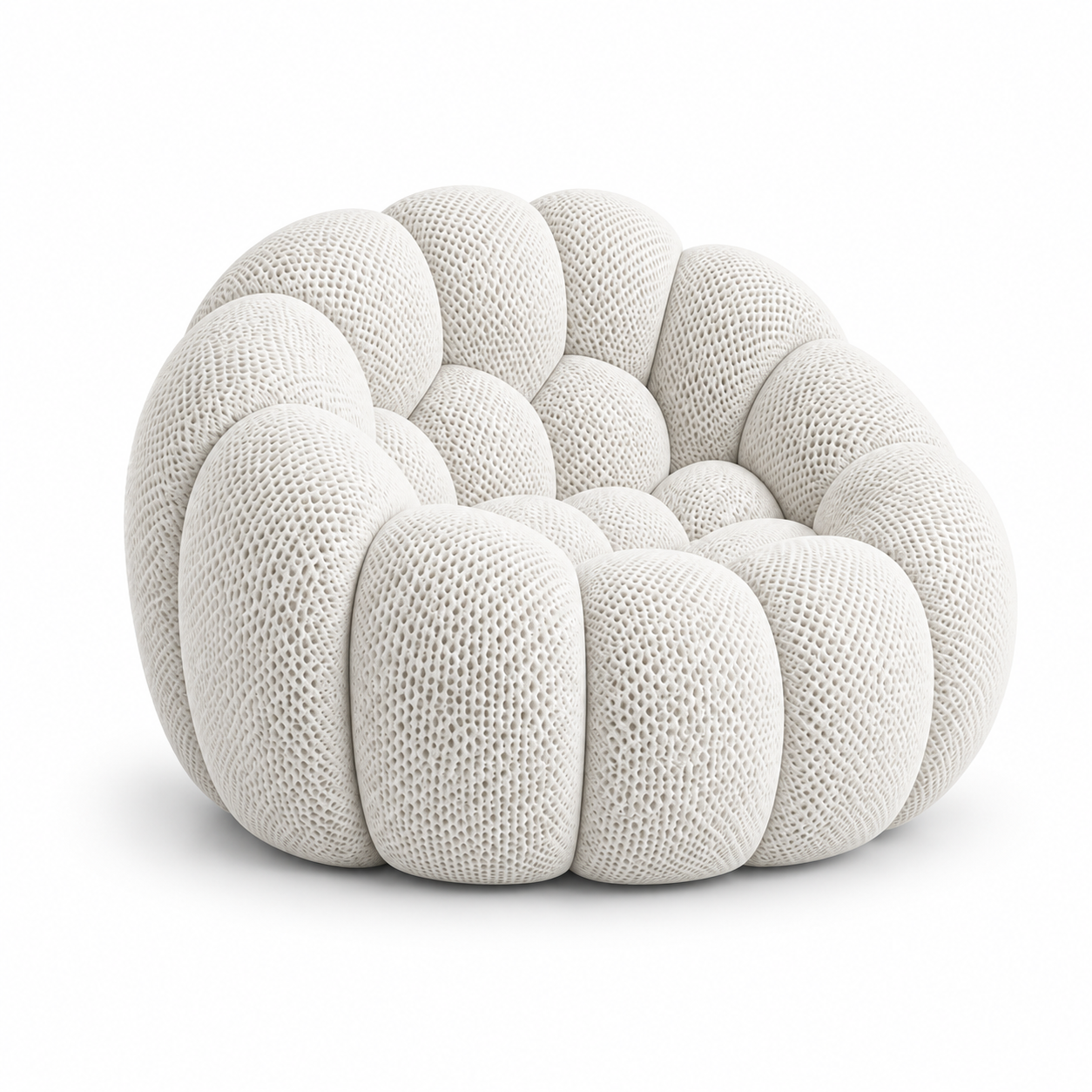 Fauteuil Blanc Compressé | Bolo