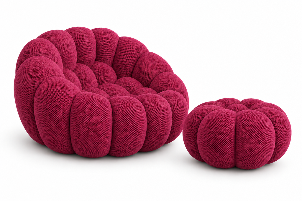Fauteuil Rose Compressé | Bolo