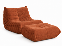 Fauteuil Velours Compressé | Coza