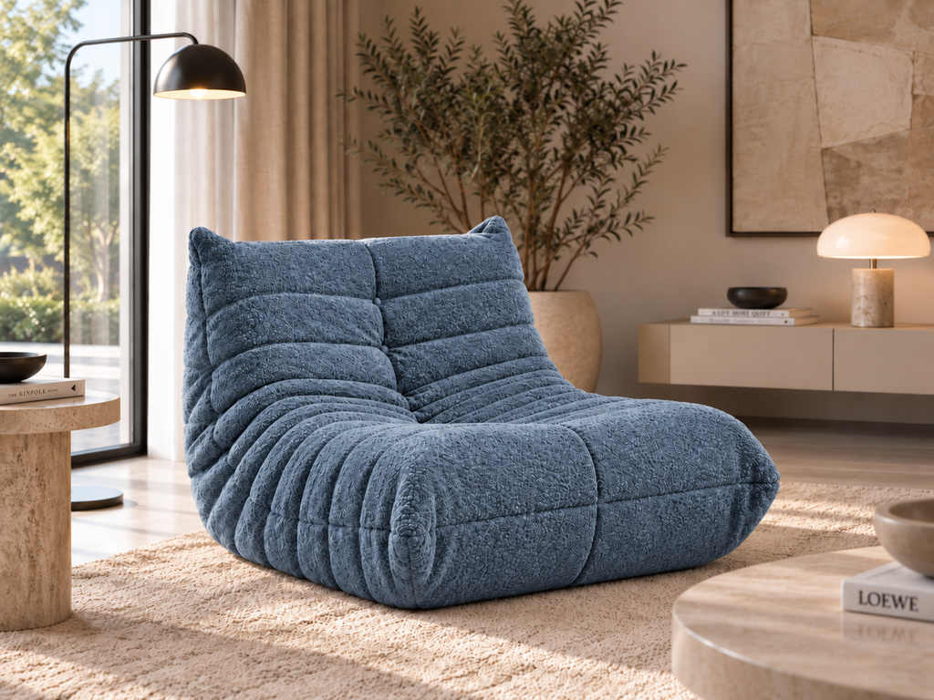 Fauteuil Bouclé Compressé | Coza