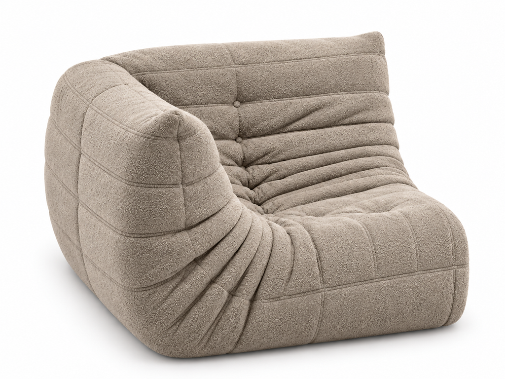 Coin de Canapé Bouclé Compressé | Coza