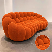 Canapé 2 Places Orange 190 cm Compressé | Bolo