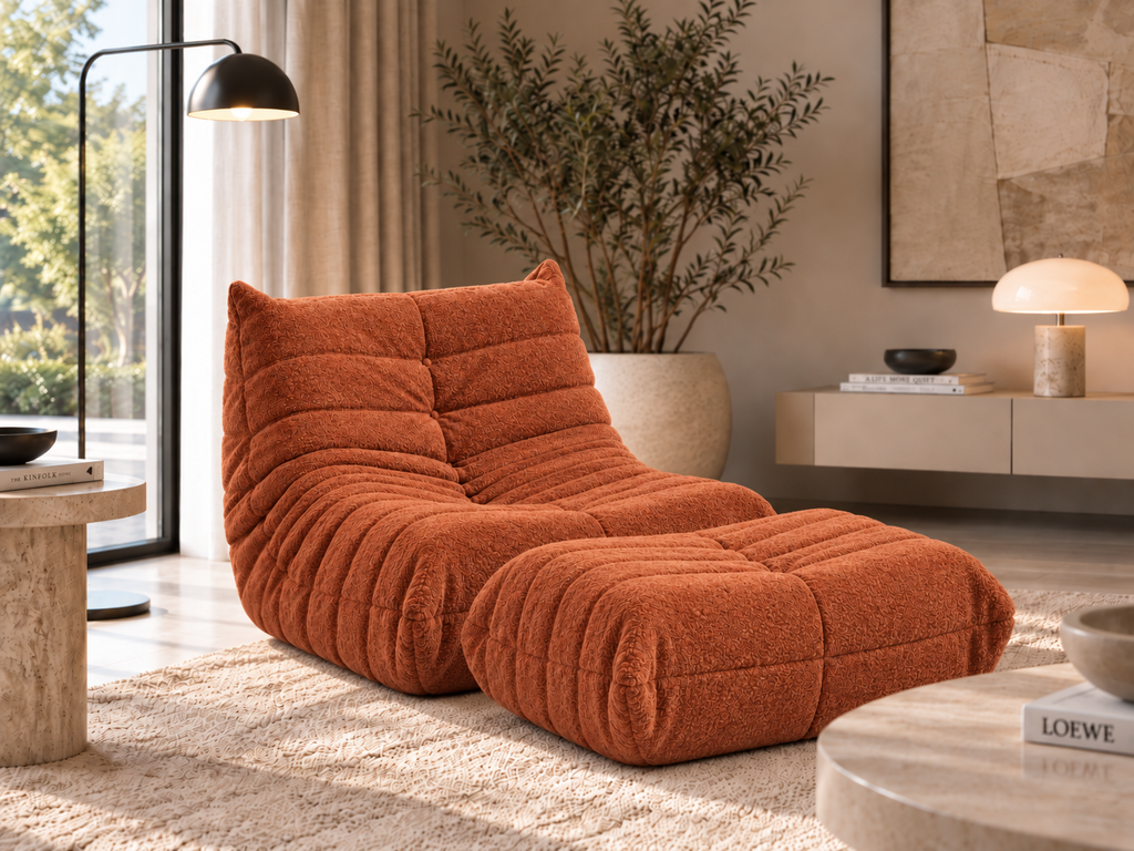 Fauteuil Bouclé Compressé | Coza