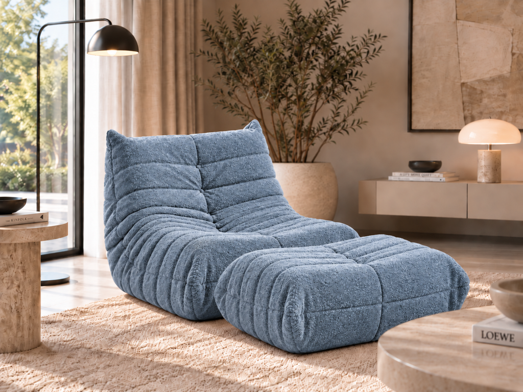 Fauteuil Bouclé Compressé | Coza