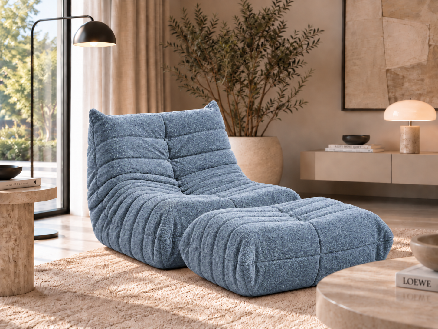 Fauteuil Bouclé Compressé | Coza