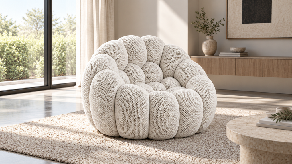 Fauteuil Blanc Compressé | Bolo