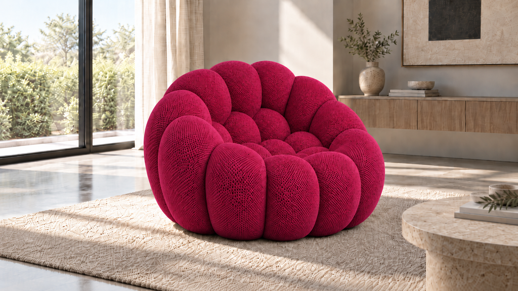 Fauteuil Rose Compressé | Bolo