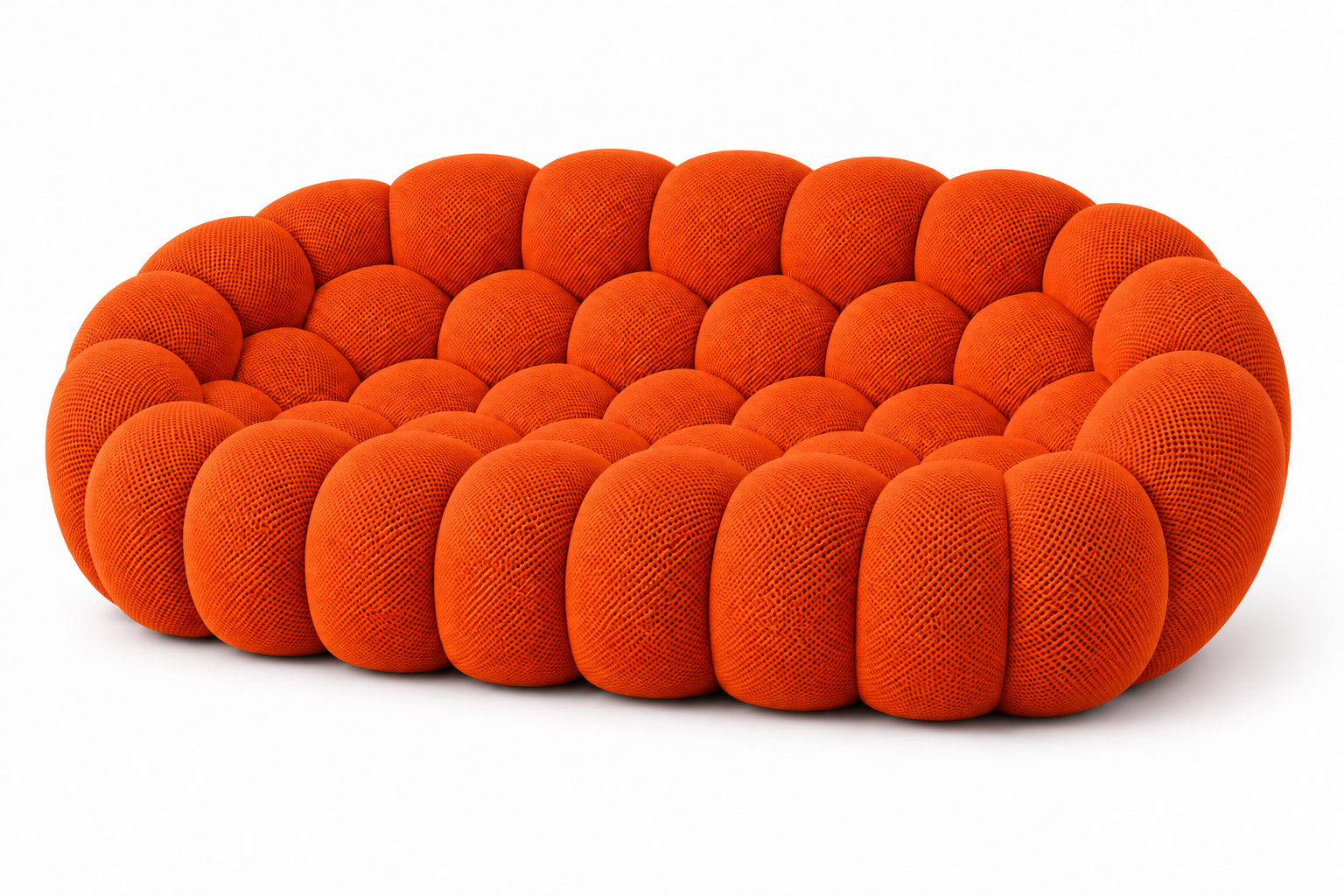 Canapé 2 Places Orange 190 cm Compressé | Bolo